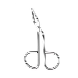 FANYUNG Professional Slanted Twizers with Handles Face Hair Removal Epilating Tool Eyebrow Pliers Eyebrow Tweezers Elbow Eyebrow Pliers Clip Hair Plucker Hairgripping Straight Tip Tweezers Clip