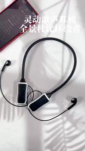 Neckband For Earphones Running Business Karaoke Wireless Digital Display 10m Range Ultra-long Headset