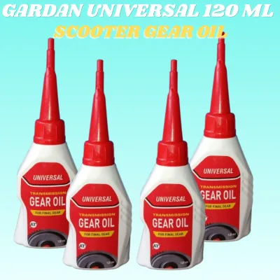 5 BOTOL OLI GARDAN MOTOR UNIVERSAL GEAR 120 ML