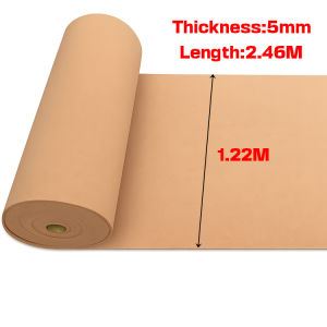 4x8ft x 3/16" Premium Portugal Cork Sheet Roll – Versatile for Small Boards & Art Project