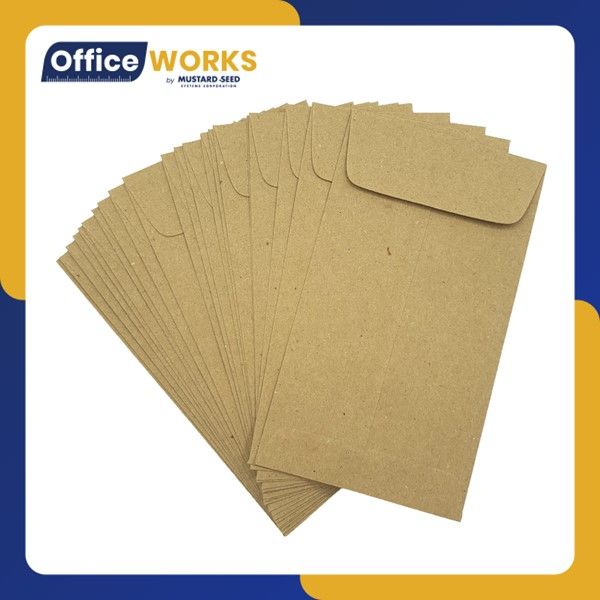 Coin Envelope 8 1/2 500pcs Kraft Lazada PH