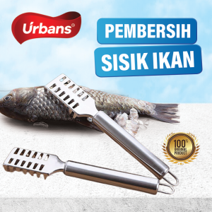 Serut Sisik Ikan Stainless Steel Praktis - Alat Pembersih Ikan Rumah Tangga
