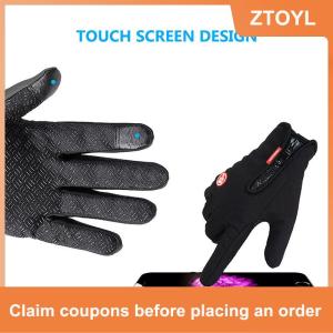 【ZTOYL】 Men Women Winter Warm Windproof Waterproof Thermal Touch Screen Gloves Mittens