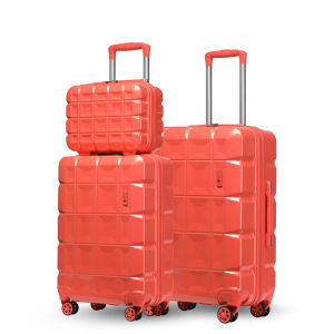 Vali du lịch cao cấp Sea Choice 2022 Chất liệu nhựa PC Size 13 + 20/24/28 Chống rơi và chống thấm nước có khóa TSA và dây kéo YKK & Bánh xe quay 360°