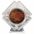 Pelindung Koin Coin Holder Bingkai Koin Slab Pccb Ngc Pcgs Custom 14-40 Mm 360°. 