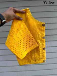 [Pre Order] Free Size Cotton Readymade Saree Blouse ~ Delivery Lead Time : 10 days