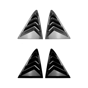 Window Louvers Waterproof Window Decorations Sporty Look Car Enhancements Quick Installation for Car MK8 2018