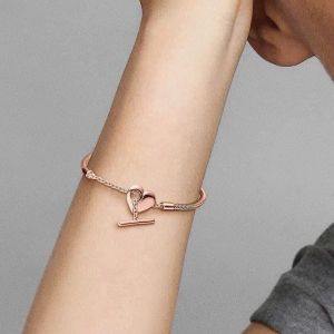 Vòng tay PAN Bracelet móc cài trái tim full hộp Vòng Tay Hình Trái Tim Làm Quà Tặng Sinh Nhật