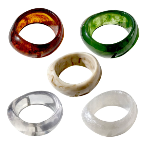 Ombres Nâu nhựa Bangle xách tay mặc thoải mái cho cuộc họp kinh doanh hẹn hò dịp trang phục phong cách