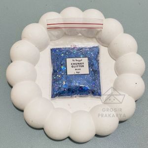 Chunky Glitter 8gr 8 GR Gliter Holo Campur Accessories Hologram Aksesoris Taburan Hiasan Hias Nail Art