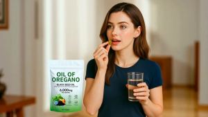 Oil of Oregano Softgels with Black Seed Oil& Thymoquinone 300 Count 6000mg Non-GMO 2 in 1 Formulated with 4X Strength Carvacro Gluten-Free Plant Based