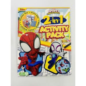 Marvel Spidey & Amazing Friends 2 In 1 Activity Pack For Kids