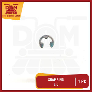Snap Ring E.5 Harga Per Pcs (PSP) Kancingan Kancing Circlip Klip Pengunci Jepit Capitan Kampas Ganda