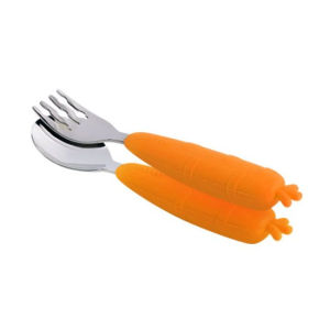 MONEE ช้อนส้อมทานอาหารสำหรับเด็ก (12m+)