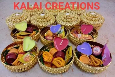 NALUNGU SET WITH LOVE SHAPE CANDLE (3 SET)