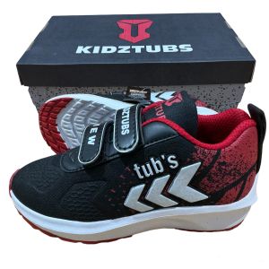 Sepatu Sekolah Anak Laki Laki Perempuan Sepatu Warna Hitam Murah Tali Perekat Rekat Kecil Tanggung Umur 6-10 Tahun PAUD TK SD SMP SMA Kelas 1 2 3 4 5 6 7 8 9 0-KIDZTUBS1906040524