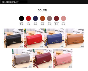 Tas Wanita Terbaru 2024 & Dompet HP 3 Ruang: Tas Selempang Fashion Wanita & Sling Bag Import Model Dompet Forever Young 2 in 1