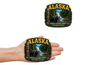 Travel ALASKA Stunning magnets. Beautiful Art Lasting Memories Souvenir