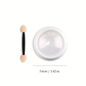 Tráng gương ngoc trai trắng trang trí nail