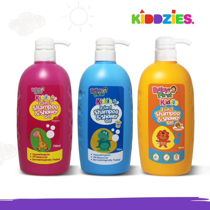 Baby First Kiddie 2 in 1 Shampoo & Shower Gel 750 ml Lazada PH