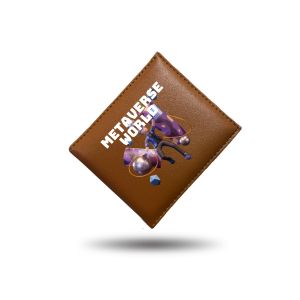 METAVERSE WORLD Wallet Dompet Pria Bahan Kulit sintetis pu miniso Premium