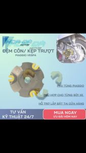 Đệm Côn/ Kẹp Trượt Xe Piaggio Vespa 2V/2Vie/3V 150cc 3V/3Vie Cao cấp 3V/3Vie Chính Hãng (bộ 3 cái)