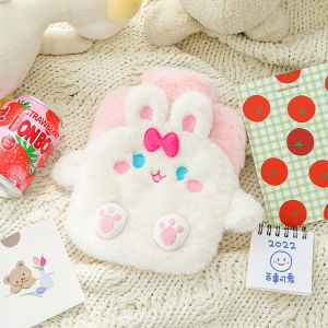 🇲🇾 Ready Stock Cute Hot Water Bag With Pocket Plush Hot Water Bottle Bag Handwarmer Relieve Pain Warmer Tungku Air Panas Beg Tuam Perut 热水袋