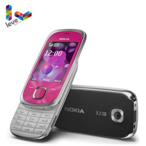 Original Unlocked 7230 Slide cover Cell Phone Free Shipping 3.2MP Camera 3G mobile phone 1 year warranty for NOKIA