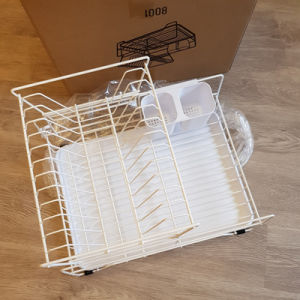 Nordic Kitchen Drying Dish Rack - Minimalist Organizer - Space Saver - Storage Furniture/BTO/HOME/REVAMP