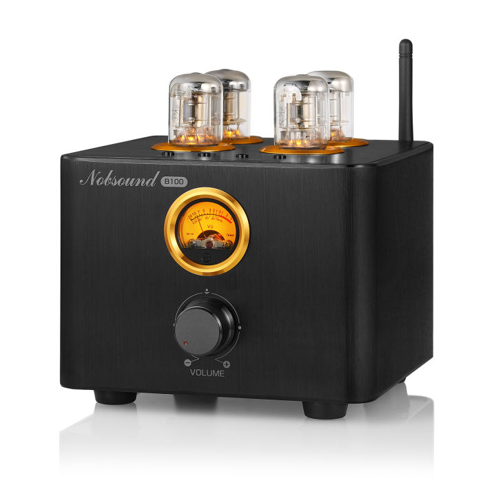 Douk Audio ST-01-PRO HiFi Digital Tube Amplifier Stereo With VU Meter USB DAC COAX/OPT