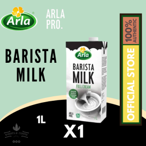 ARLA PRO Barista Full Cream Milk 1L / Arla Full Cream Milk Case 100%- Goodness Professional Ideal for Coffee Frothing