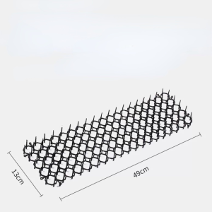 Garden Cat Scat Mat Anti-Cat and Pest Plastic Prickle Strip Network Keep Cats Away Safe Plastic Spike Thorn Network Cat Repellent Pad Outdoor Anti Cat