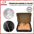 Pizza Box Craft Paper Box Premium Marble Gift Box 💖Packing Box Packaging Box 高级大理石包装盒. 
