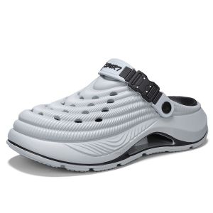 Free Shipping Light Luxury 2026 MenS Summer Outdoor Beach Slip-On Sandals With Thick Soles And Non-Slip Design