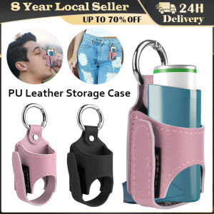 Inhaler Case Holder With Metal Buckle Inhaler Spacer Holder Handy Lightweight And Protective Shell Ideal For Daily Use Travel