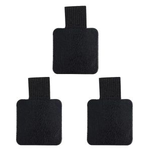 6PCS dính chất liệu da PU kẹp bút bảo vệ trường hợp máy tính xách tay Vòng co giãn Bìa Apple iPhone hộp đựng bút chì Sổ kế hoạch Nhật Ký Kẹp