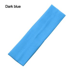 OWTWO 1PC Fashion for Women Yoga Headwear Yoga Hair Bands Elastic Solid Color Sports Headbands