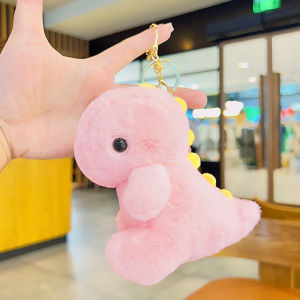 GANTUNGAN KEYCHAIN 12CM KUNCI BONEKA BABY DINOSAURUS RAINBOW KECIL LUCU GANTUNGAN KUNCI BONEKA