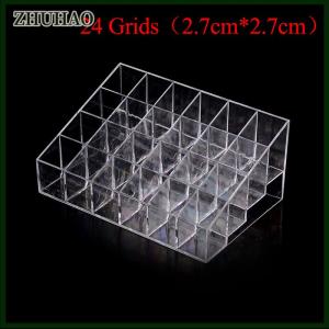 ZHUHAO 24 36 40 Son môi chủ hiển thị đứng mỹ phẩm tổ chức trang điểm trường hợp Acrylic
