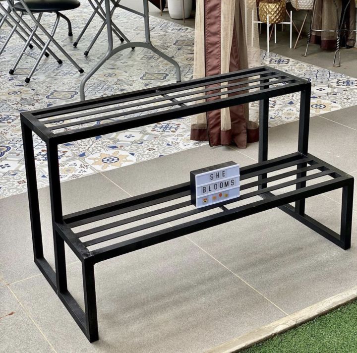 PURE METAL 2 LAYER STAND LADDER TYPE | Lazada PH