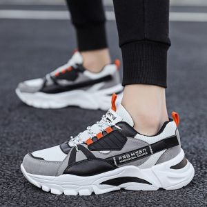 Mens shoes summer sports shoes mens casual shoes mesh daddy shoes Korean version trendy all-match tooling shoes trendy shoes men