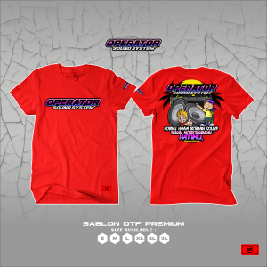 Kaos OPERATOR SOUND SYSTEM by MarkasKaos.id / Kaos Kata Kata / Kaos Keren / Kaos Distro Premium / Kaos Pekerja Keras / Kaos Profesi Keren / Kaos Pria Wanita / Kaos Cotton Combed 24s