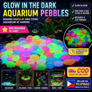 200PCS Luminous Stone Pebbles Stones Fish Tank Colorful Glow In The Dark Pebbles Stones Rocks Garden