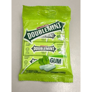 43.8g Wrigley’s Doublemint Chewing Gum (3pcs) Peppermint Flavour Halal