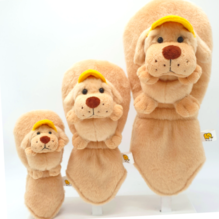 [WICO&Golf] Golf Club Cover Dog Beige Rottweiler/Golf Club Cover