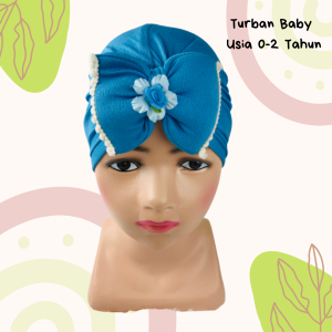 Turban Bayi Ciput Usia 0-2 Tahun: Aksesoris Bayi Perempuan
