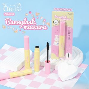 Obuse มาสคาร่า OB-1480 Bunnylash Mascara มาสคาร่า สีดำสนิท ปัดแล้วเป็นธรรมชาติ