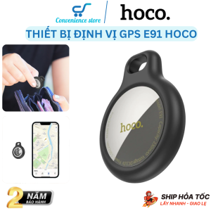 Thiết Bị Định Vị GPS Chính Hãng Hoco E91 Mini Siêu Nhỏ Để Tìm Chìa Khóa Ví Thú Nuôi Ô Tô Xe Máy