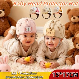 Baby Anti Fall Helmet Adjustable Anti-collision Baby Safety Hat Toddler Kids Head Protector Helmet