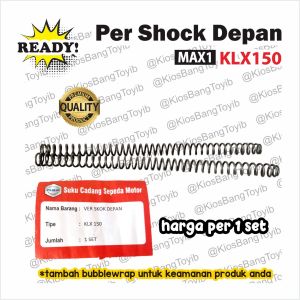 Per Ver Shock Skok Depan Kawasaki KLX 150 1Set/2pc (MAX1)